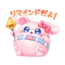 ハイウェストうさぎ【日常編】 Slack・Teams・Discord カスタム絵文字 2