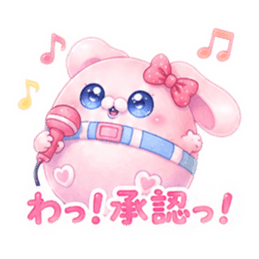ハイウェストうさぎ【日常編】 Slack・Teams・Discord カスタム絵文字 6