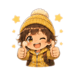 もけぇスタンプ【日常編】 Slack・Teams・Discord カスタム絵文字 4