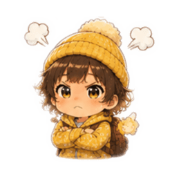 もけぇスタンプ【日常編】 Slack・Teams・Discord カスタム絵文字 6