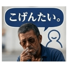 【福岡方言のおっちゃん】博多弁、筑後弁 Slack・Teams・Discord カスタム絵文字 30