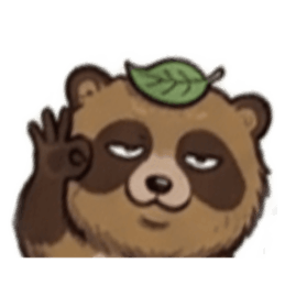 【でっぷりタヌキ】太々しい！日常シュール Slack・Teams・Discord カスタム絵文字 24