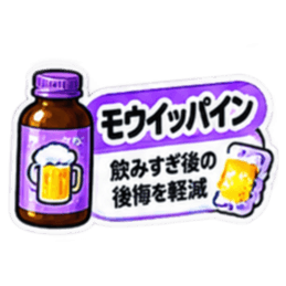 【40種類】困った時の架空のお薬スタンプ Slack・Teams・Discord カスタム絵文字 24