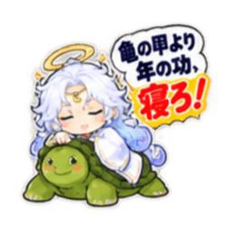 ことわざで寝せたがる布団の神様【40種類】 Slack・Teams・Discord カスタム絵文字 22