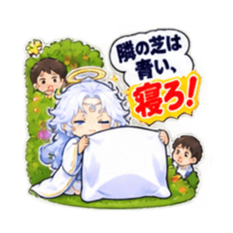 ことわざで寝せたがる布団の神様【40種類】 Slack・Teams・Discord カスタム絵文字 33