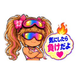 ゴーグル少女！小麦肌ギャルの日焼け事件簿 Slack・Teams・Discord カスタム絵文字 6