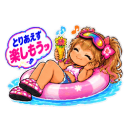 ゴーグル少女！小麦肌ギャルの日焼け事件簿 Slack・Teams・Discord カスタム絵文字 17