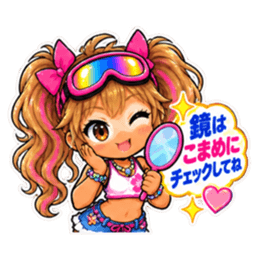 ゴーグル少女！小麦肌ギャルの日焼け事件簿 Slack・Teams・Discord カスタム絵文字 38