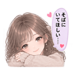 女友達との日常 女子会 かわいい40種類 Slack・Teams・Discord カスタム絵文字 3