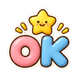 毎日使える 読みやすい やさしいスタンプ Slack・Teams・Discord カスタム絵文字 1