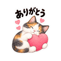 個性派にゃんこの日常 40種類 Slack・Teams・Discord カスタム絵文字 2