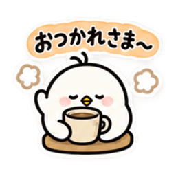 ぽてぴよのゆるっと日常スタンプ 40種類 Slack・Teams・Discord カスタム絵文字 6