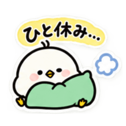 ぽてぴよのゆるっと日常スタンプ 40種類 Slack・Teams・Discord カスタム絵文字 29