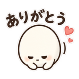 たまごくん ゆるっと無気力な日常スタンプ Slack・Teams・Discord カスタム絵文字 40
