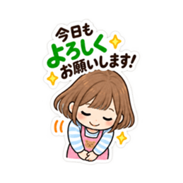 ママのための保育園 幼稚園 連絡用スタンプ Slack・Teams・Discord カスタム絵文字 19