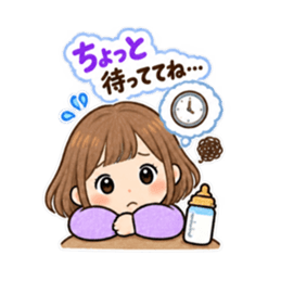ママのための保育園 幼稚園 連絡用スタンプ Slack・Teams・Discord カスタム絵文字 40