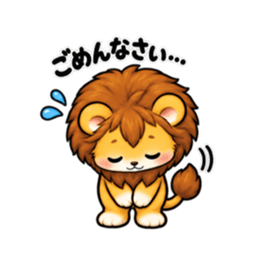 強いのに気弱な動物！豆腐メンタルスタンプ Slack・Teams・Discord カスタム絵文字 5