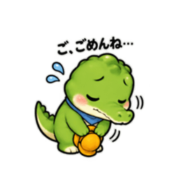 強いのに気弱な動物！豆腐メンタルスタンプ Slack・Teams・Discord カスタム絵文字 16