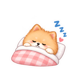 もふもふポメラニアン癒しスタンプ 40種類 Slack・Teams・Discord カスタム絵文字 23