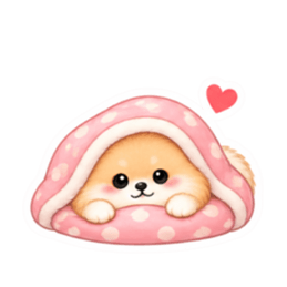 もふもふポメラニアン癒しスタンプ 40種類 Slack・Teams・Discord カスタム絵文字 37