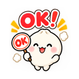 ほかまる ほかほか肉まんスタンプ 40種類 Slack・Teams・Discord カスタム絵文字 17
