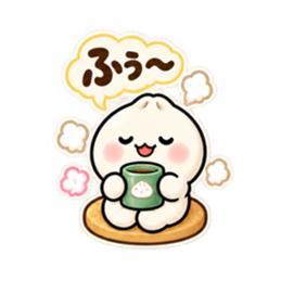 ほかまる ほかほか肉まんスタンプ 40種類 Slack・Teams・Discord カスタム絵文字 36