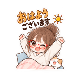 それ、私です。20代女子の日常会話スタンプ Slack・Teams・Discord カスタム絵文字 1