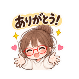 それ、私です。20代女子の日常会話スタンプ Slack・Teams・Discord カスタム絵文字 3