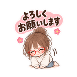 それ、私です。20代女子の日常会話スタンプ Slack・Teams・Discord カスタム絵文字 5