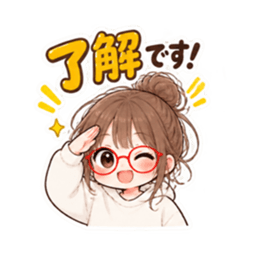 それ、私です。20代女子の日常会話スタンプ Slack・Teams・Discord カスタム絵文字 6
