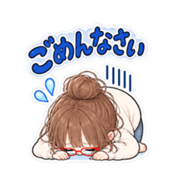 それ、私です。20代女子の日常会話スタンプ Slack・Teams・Discord カスタム絵文字 9