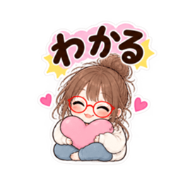 それ、私です。20代女子の日常会話スタンプ Slack・Teams・Discord カスタム絵文字 14
