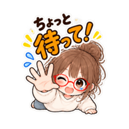 それ、私です。20代女子の日常会話スタンプ Slack・Teams・Discord カスタム絵文字 20