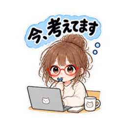 それ、私です。20代女子の日常会話スタンプ Slack・Teams・Discord カスタム絵文字 22