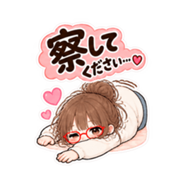 それ、私です。20代女子の日常会話スタンプ Slack・Teams・Discord カスタム絵文字 23