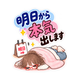 それ、私です。20代女子の日常会話スタンプ Slack・Teams・Discord カスタム絵文字 30