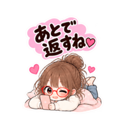 それ、私です。20代女子の日常会話スタンプ Slack・Teams・Discord カスタム絵文字 33