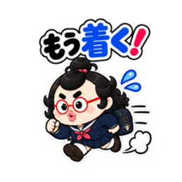 卵丸子ちゃんの中学生女子スタンプ40種類 Slack・Teams・Discord カスタム絵文字 22