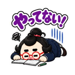 卵丸子ちゃんの中学生女子スタンプ40種類 Slack・Teams・Discord カスタム絵文字 32