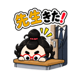卵丸子ちゃんの中学生女子スタンプ40種類 Slack・Teams・Discord カスタム絵文字 36