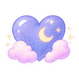 やさしいハート♡ふんわりパステルスタンプ Slack・Teams・Discord カスタム絵文字 21