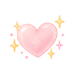 やさしいハート♡ふんわりパステルスタンプ Slack・Teams・Discord カスタム絵文字 27