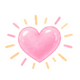 やさしいハート♡ふんわりパステルスタンプ Slack・Teams・Discord カスタム絵文字 29