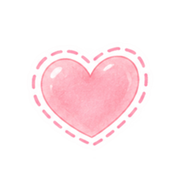 やさしいハート♡ふんわりパステルスタンプ Slack・Teams・Discord カスタム絵文字 34