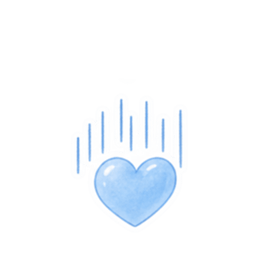 やさしいハート♡ふんわりパステルスタンプ Slack・Teams・Discord カスタム絵文字 40