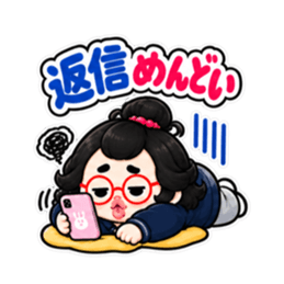 めんどくさがり卵丸子 共感ワード 40種類 Slack・Teams・Discord カスタム絵文字 16
