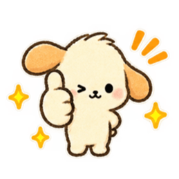手描きわんこの毎日・文字なしスタンプ Slack・Teams・Discord カスタム絵文字 3
