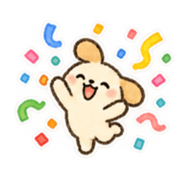 手描きわんこの毎日・文字なしスタンプ Slack・Teams・Discord カスタム絵文字 40