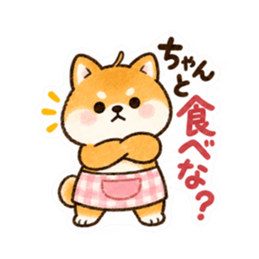 友だちなのに、おかん。世話焼き柴犬40種類 Slack・Teams・Discord カスタム絵文字 30