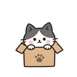 おせっかいですみません。仕事ねこ 40種類 Slack・Teams・Discord カスタム絵文字 28